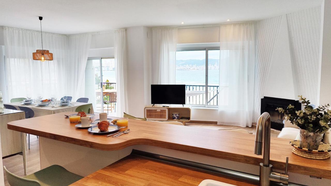 Parralue Beach Front Home Benidorm Eksteriør billede